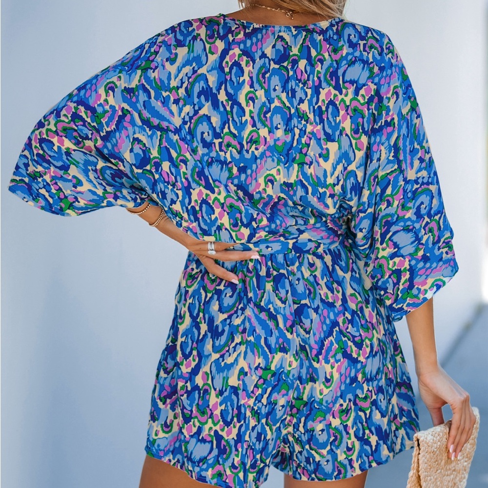 Abstract print romper - Picture 7 of 8